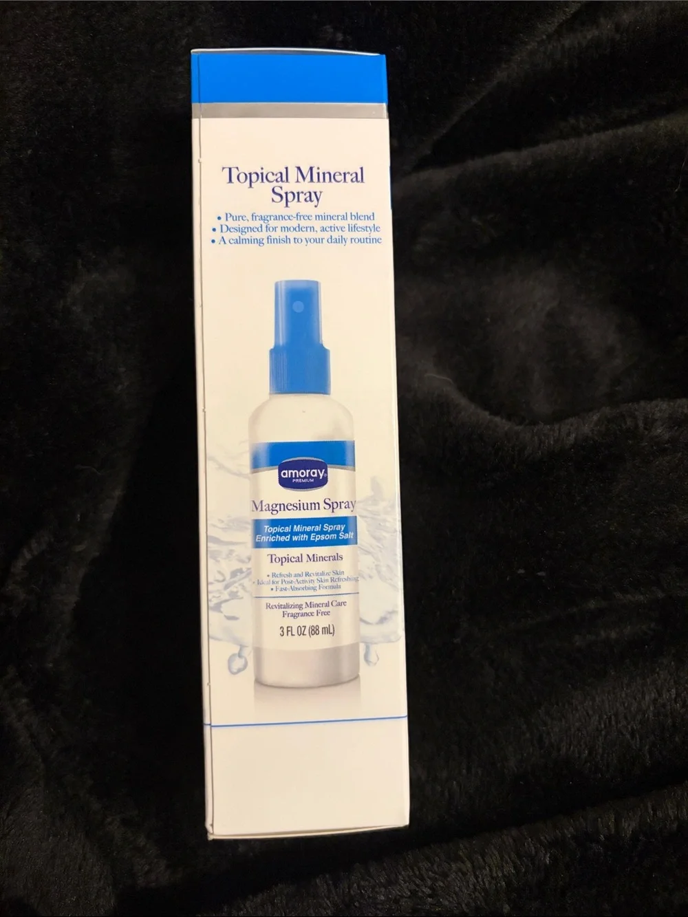 Magnesium Topical Mineral Spray - Blue